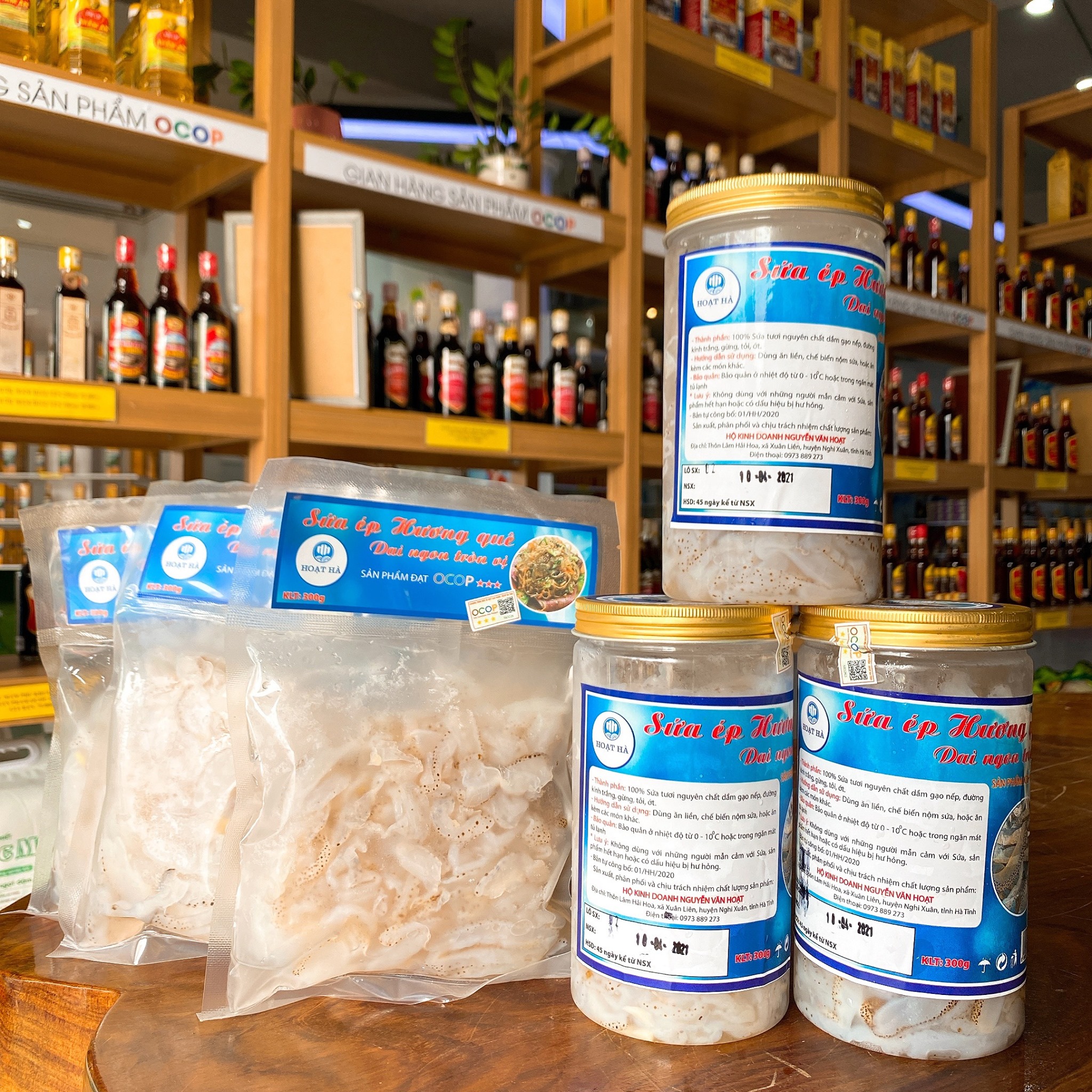 Sứa ép Hương Quê